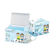 Khẩu Trang 4 Lớp Bisou Kids Họa Tiết